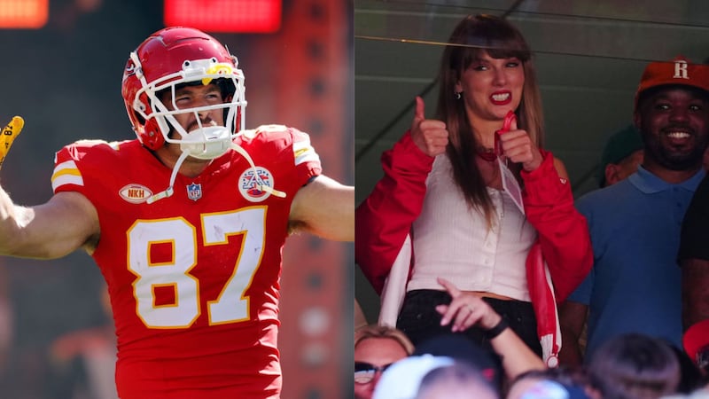 Travis Kelce y Taylor Swift