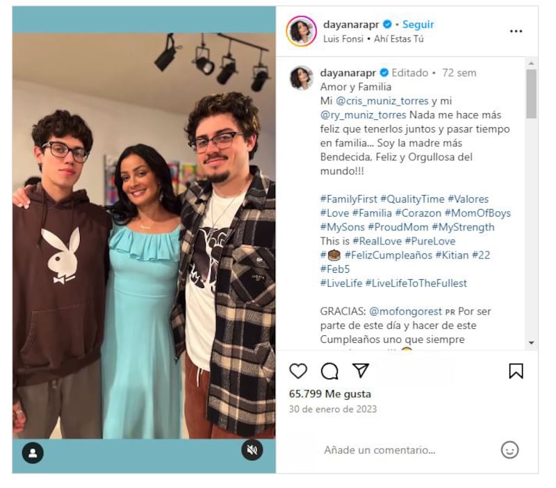 Dayanara Torres se ha dedicado en cuerpo y alma a la crianza de sus hijos