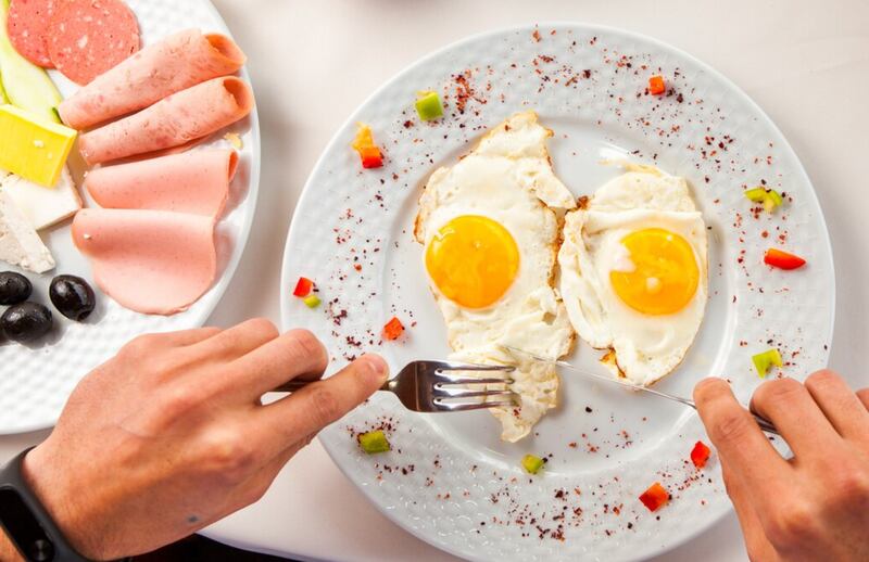 Los huevos son ricos en proteínas