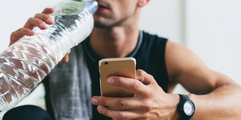 Entre las apps, prevalece una que recuerda tomar agua.