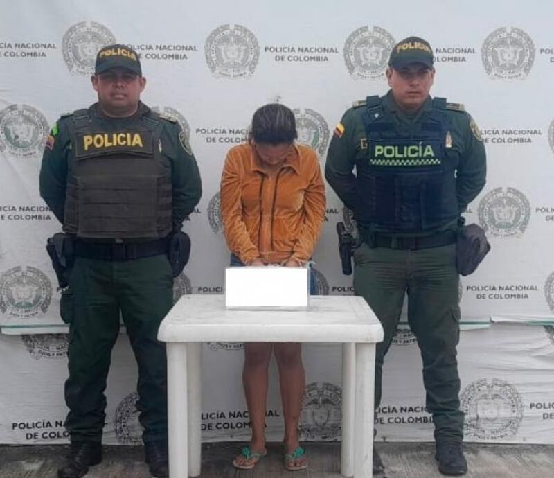 La mujer está siendo procesada por las autoridades