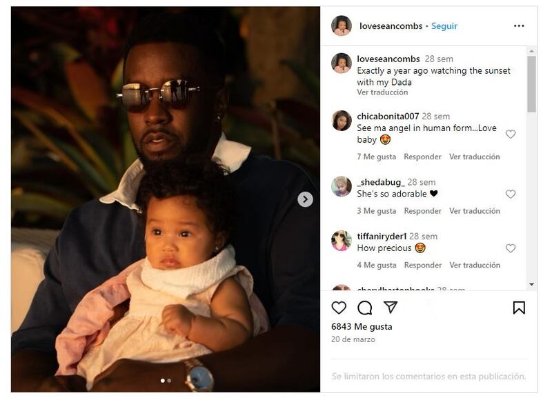 Love Sean Combs es la hija menor de P.Diddy