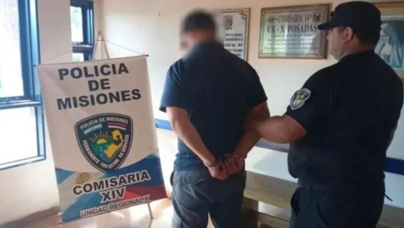 Terminó detenido realmente